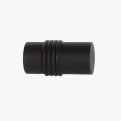 Endestykke 2pk svart - 16mm