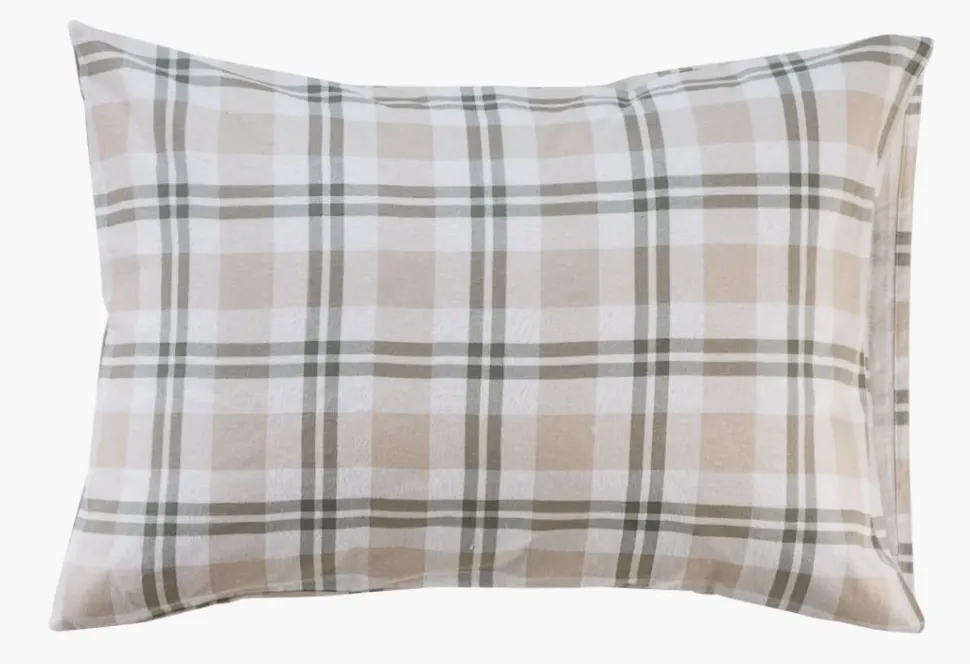 Flanell putevar grønn - 50x70 cm