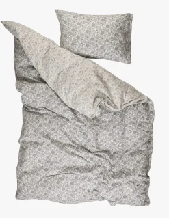 Flanell sengesett multi grønn - 140x200 cm