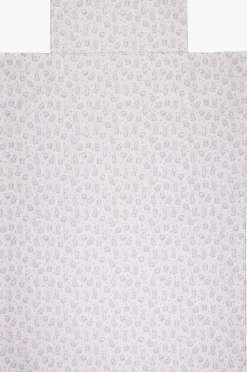Flanell sengesett blå - 65x80 cm