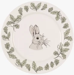 Frokostsett multi hvit - 20x20 cm