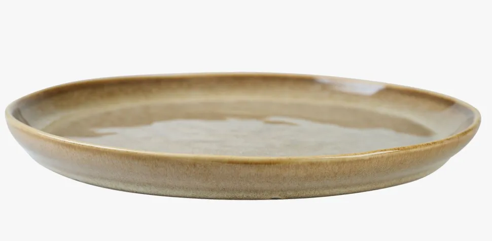 Frokosttallerken brun - ø21 cm