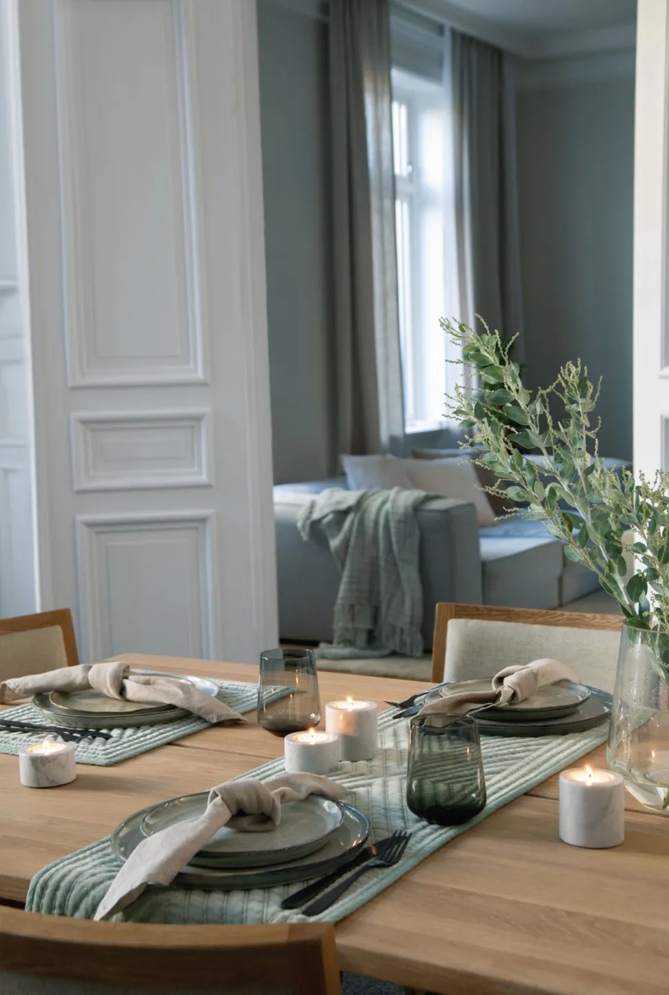 Frokosttallerken grå - ø21cm