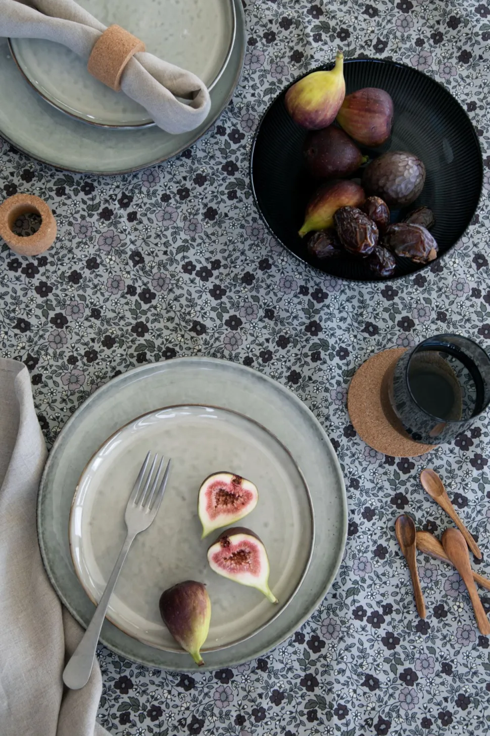 Frokosttallerken grå - ø21cm