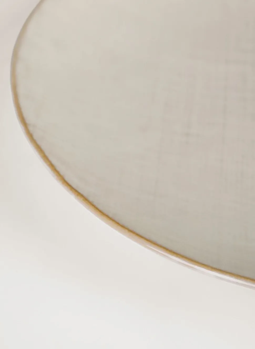 Frokosttallerken krem - ø21 cm