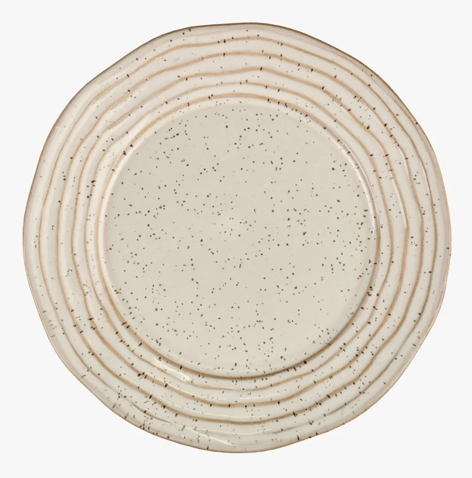 Frokosttallerken lys beige - ø20