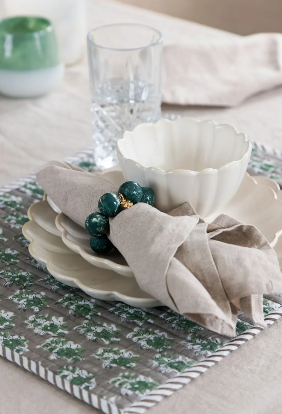 Frokosttallerken offwhite - ø20