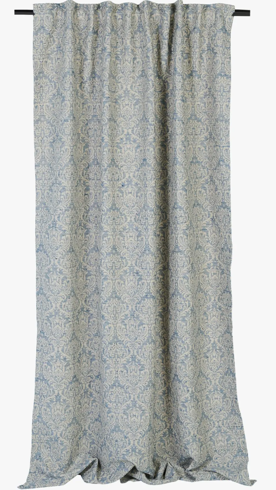Gardin blå - 140x250 cm