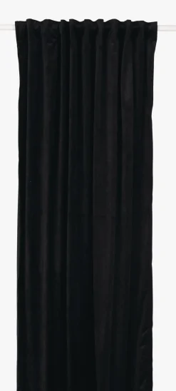 Gardin svart - 135x300 cm