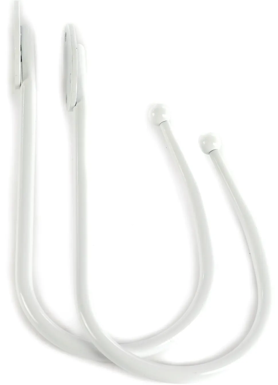 Gardinholder hvit - 38cm