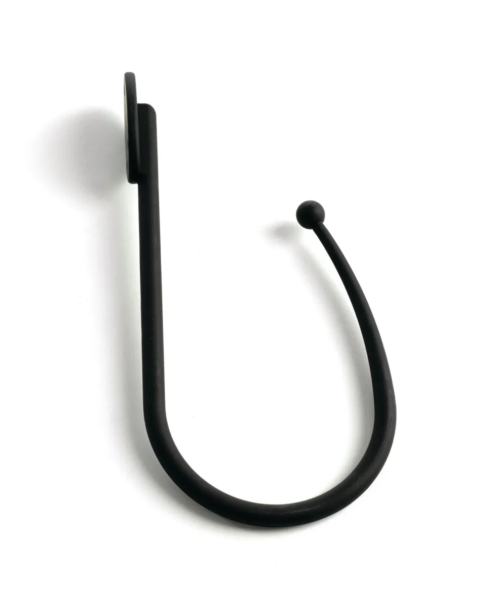 Gardinholder svart - 38cm
