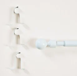 Gardinstang komplett hvit - 120