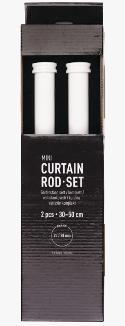 Gardinstang 2pk hvit - 30