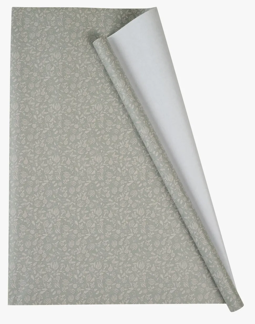 Gavepapir grønn - 70x300 cm