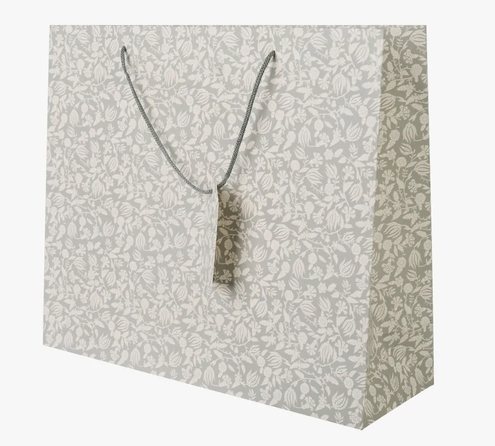 Gavepose grønn - 36x42x14 cm
