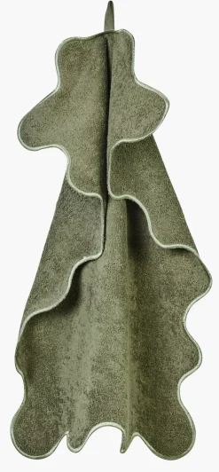 Gjestehåndkle mørk grønn - 40x60 cm