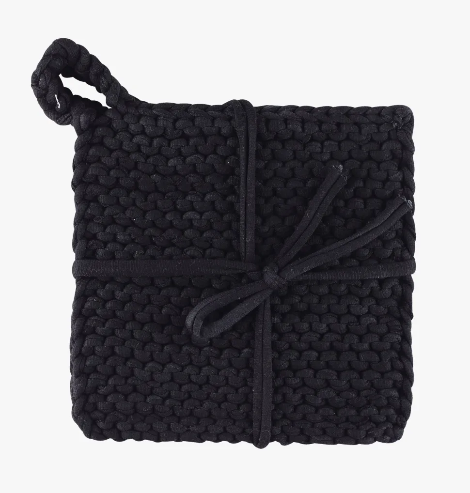 Gryteklut svart - 19x19 cm
