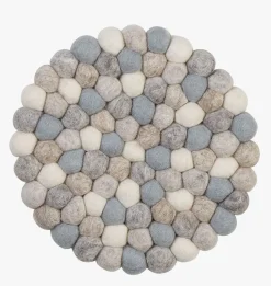Gryteunderlag beige - ø22 cm