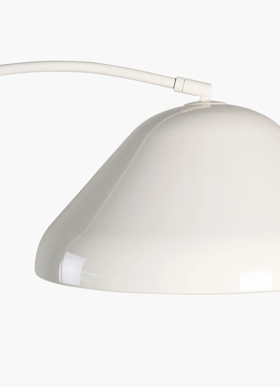 Gulvlampe krem - 110 cm ø43,4