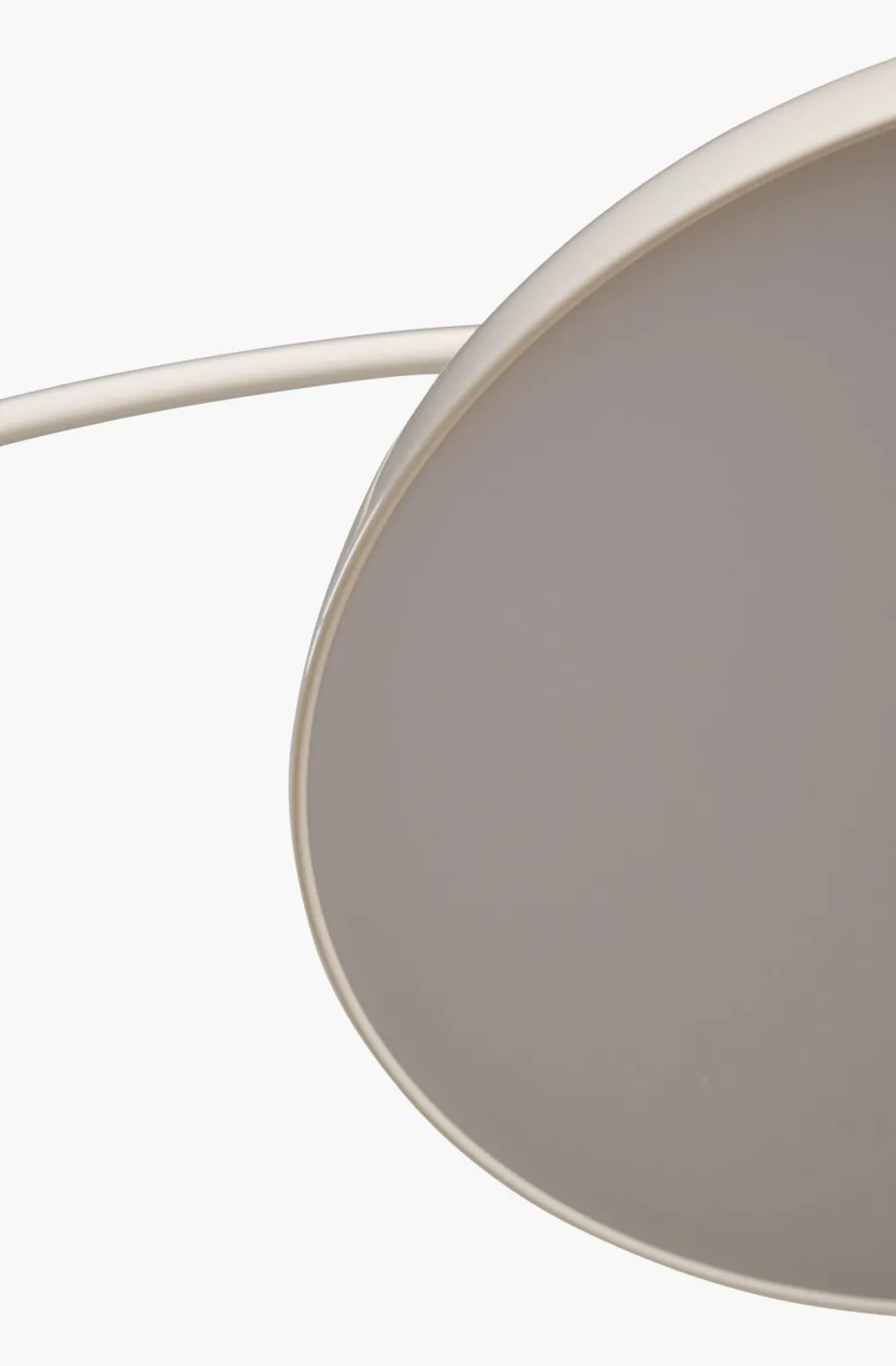 Gulvlampe krem - 110 cm ø43,4