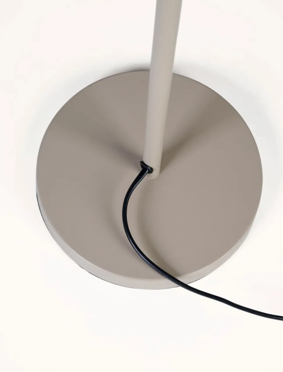 Gulvlampe taupe - 20x17,5x140 cm