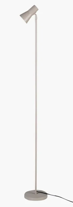 Gulvlampe taupe - 20x17,5x140 cm