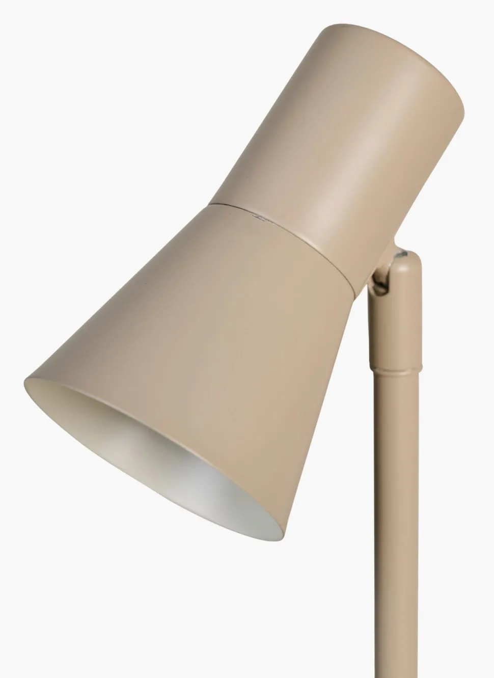 Gulvlampe taupe - 20x17,5x140 cm