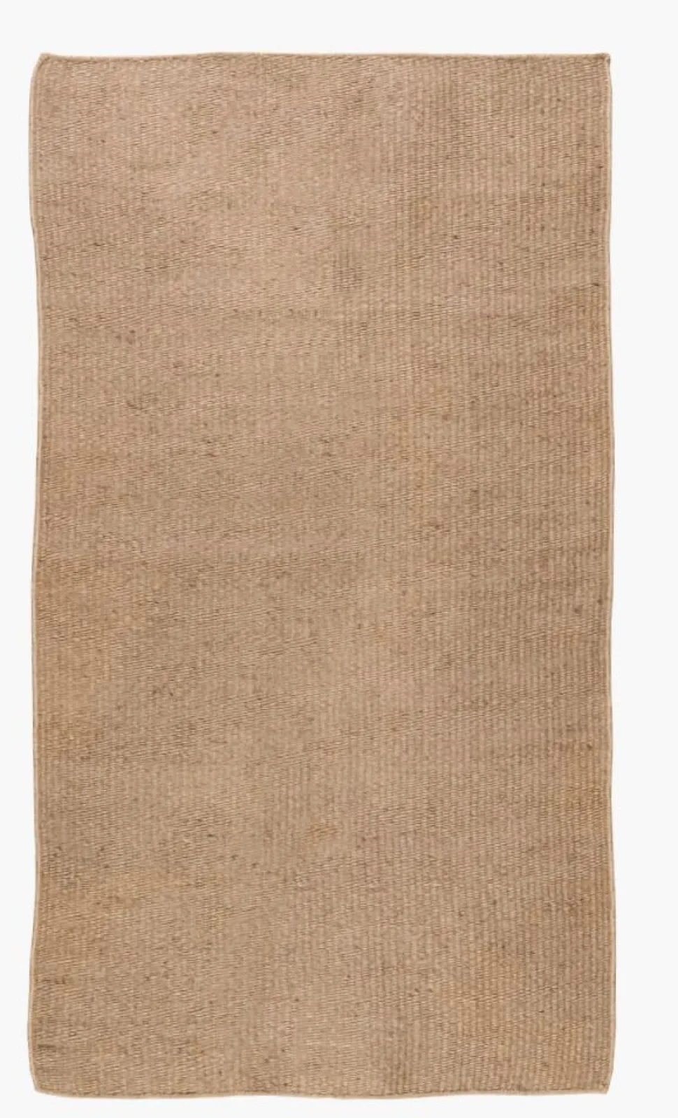 Gulvteppe mørk sand - 80x150 cm