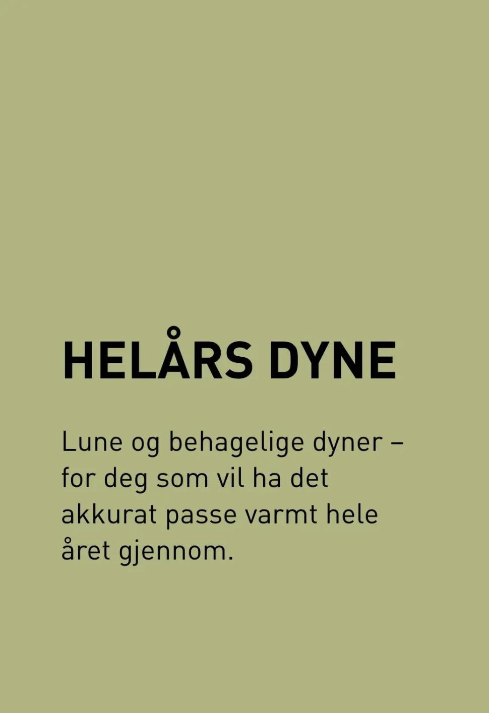 Helårs fiberdyne hvit - 140x200 cm
