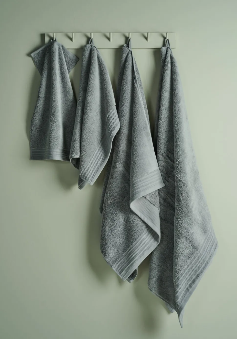 Håndkle grå - 50x70 cm