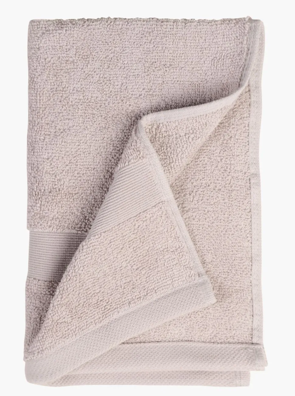 Håndkle lys grå - 30x50 cm