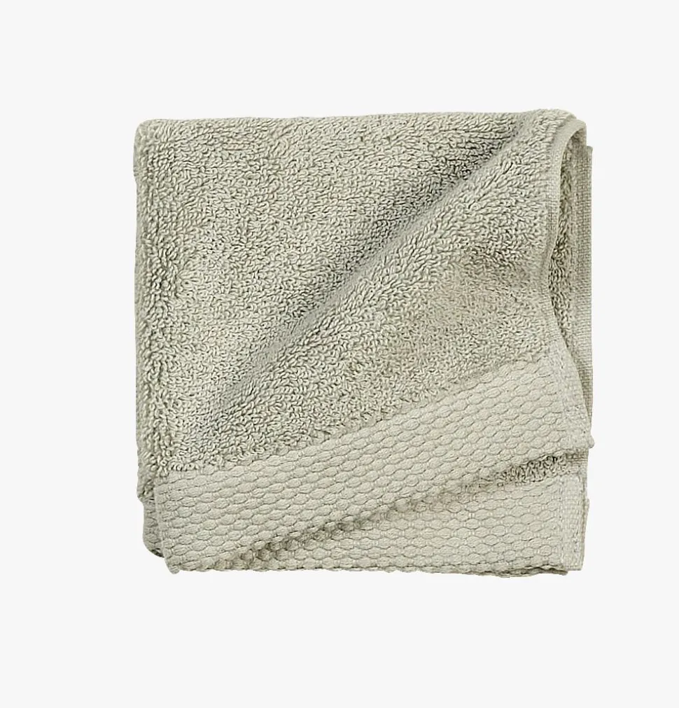 Håndkle lys grønn - 30x30 cm
