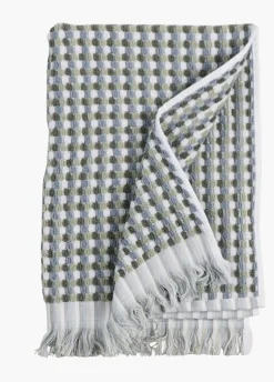 Håndkle multi grønn - 50x70 cm
