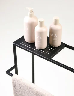Håndkleholder svart - 45x75x23 cm