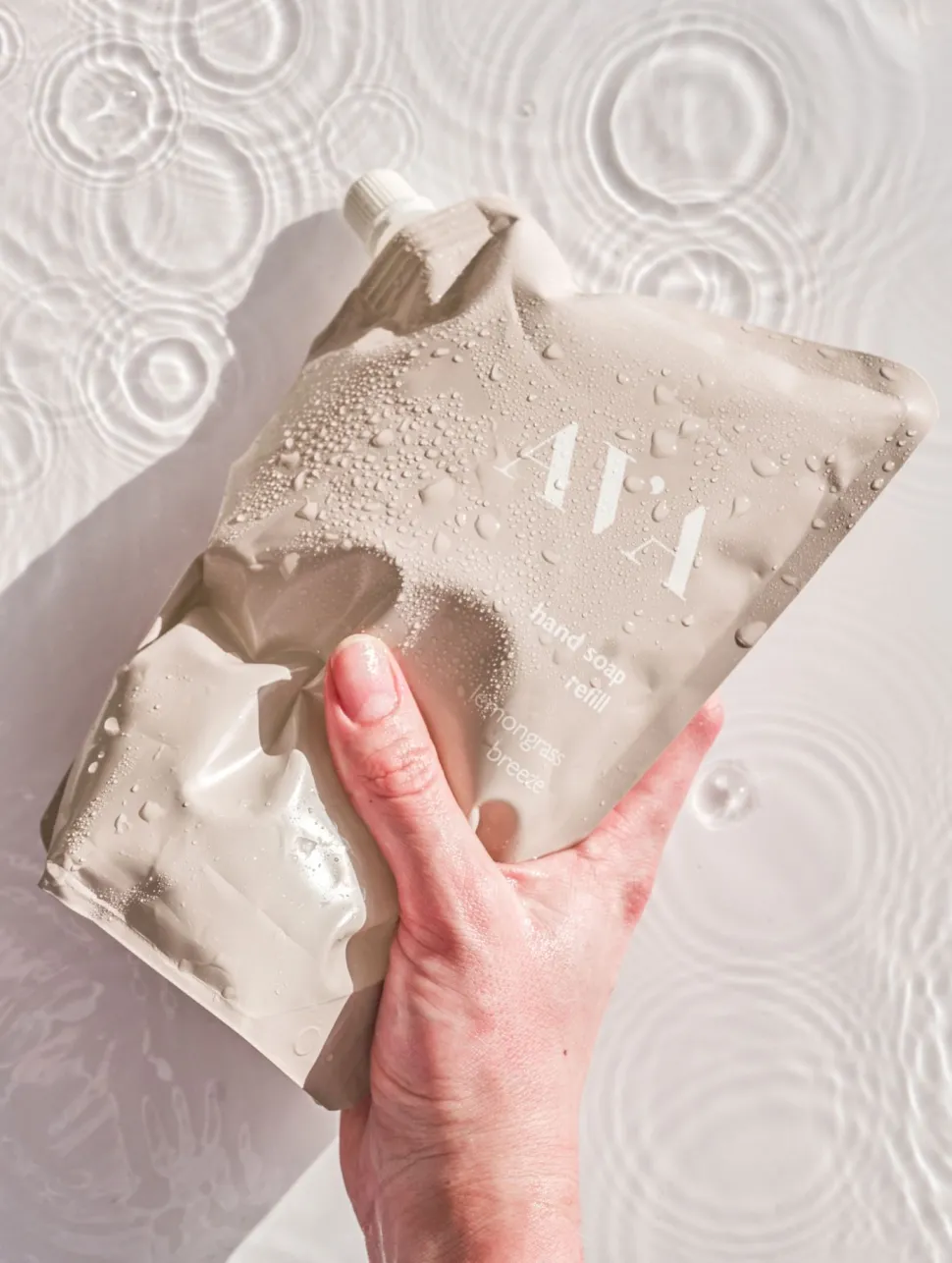 Håndsåpe refill beige - 750 ml