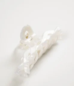 Hårklype offwhite - 3,8x5,1x4,5 cm