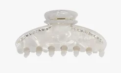 Hårklype offwhite - 4,2x8,8x3,8 cm