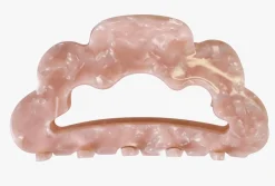 Hårklype rosa - 4,2x8,2x3,2 cm