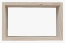 Hylle lys natur - 30x15x19 cm