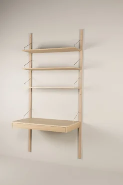 Hyllekombinasjon 2 natur - 220x104 cm