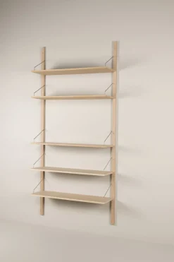 Hyllekombinasjon 1 natur - 220x104 cm