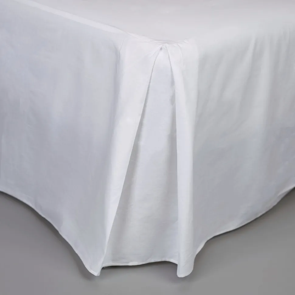 Kappelaken hvit - 90x200 cm
