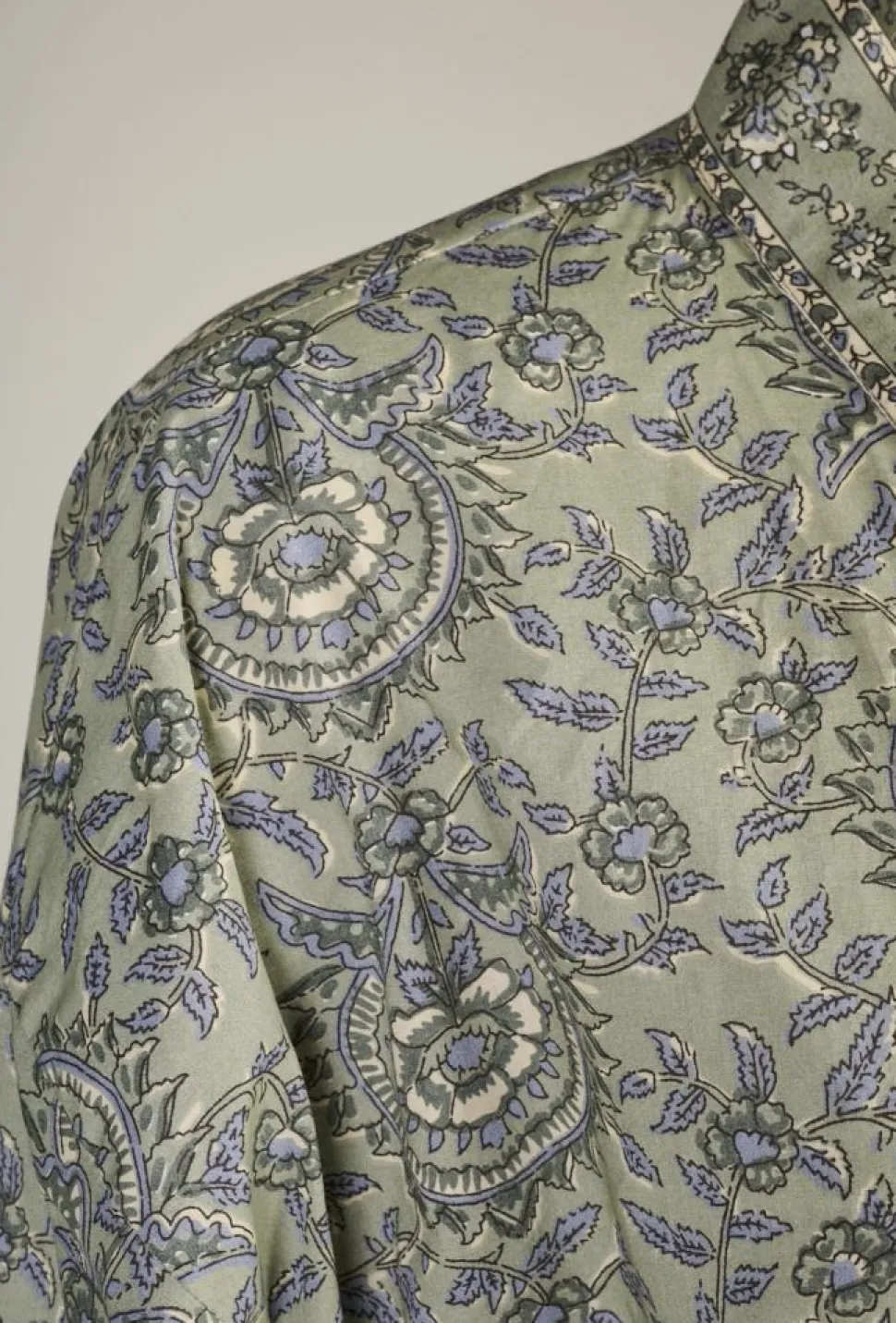 Kimono olivengrønn - one size