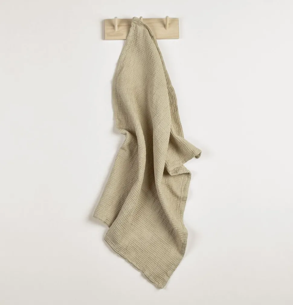 Kjøkkenhåndkle beige - 47x70 cm