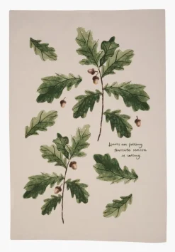 Kjøkkenhåndkle natur - 47x70 cm