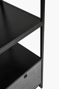 Klesstativ svart - 84x46,5x215 cm
