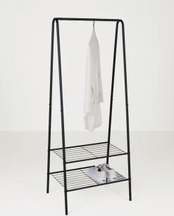 Klesstativ svart - 60x45x152 cm