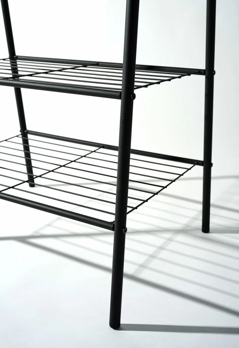 Klesstativ svart - 60x45x152 cm