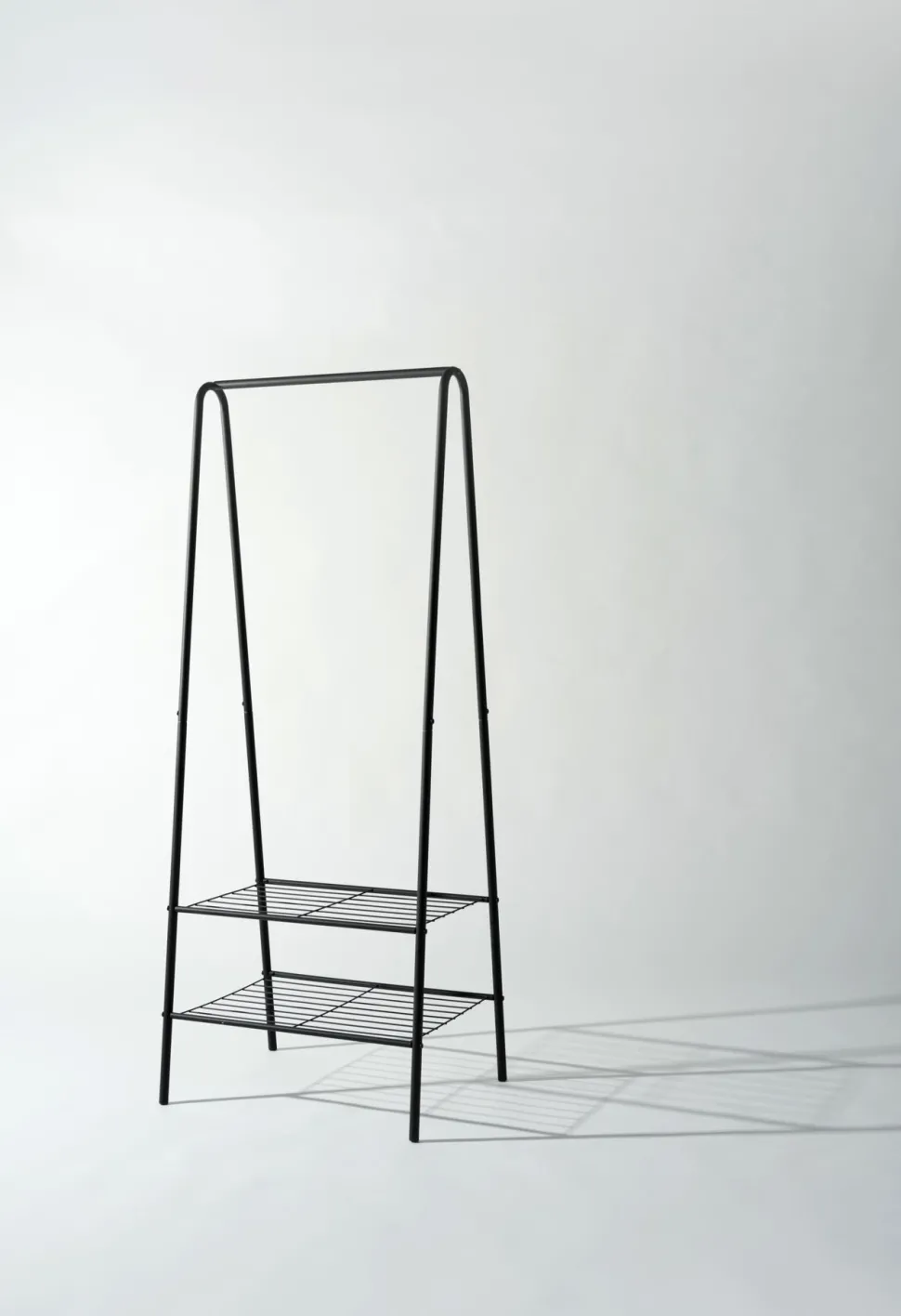 Klesstativ svart - 60x45x152 cm
