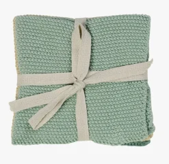 Klut 3 pk grønn - 26x26 cm